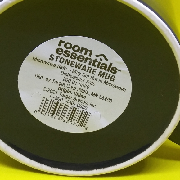 ACTIVIST Room Essentials Stoneware Mug 2021 Coffee Cup Mug 15 Oz - Picture 5 of 6